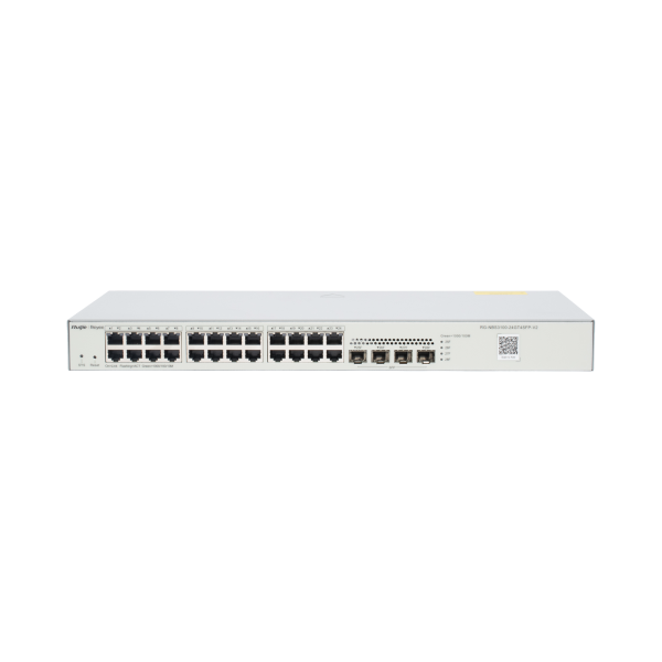 Switch Administrable L2, 24 Puertos Eth 1G, 4 puertos SFP 1G, Administración Remota en la Nube.