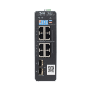 Switch Industrial PoE hasta , Ideal para temperaturas Extremas y protección contra descargas, 1 x PoE++ Port, 7 x PoE+ Ports, and 2 x SFP Uplink Ports