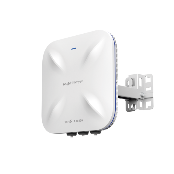 Punto de Acceso Mesh Wi-Fi 6 Industrial para Exterior Omnidireccional 5.95Gbps, MU-MIMO 4x4, 360¬∞, Filtros Anti Interferencia y Auto Optimización con IA, puerto eth 2.5G y SFP