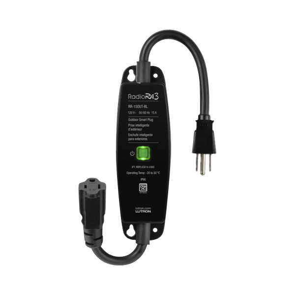 (Caseta Wireless) PlugIn Interruptor On/Off para uso en exterior intemperie IP66, inalámbrico. 15A /120V