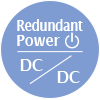 Alimentación redundante CC/CC