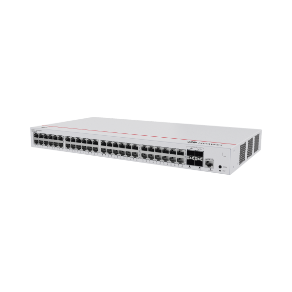 Switch de Acceso Gigabit Administrable  Capa 2 / 48 puertos 10/100/1000 Mbps / 4 Puertos 1GE SFP Uplink / ERPS  / IMGP Snooping / DHCP Snooping / Administración Nube Gratis