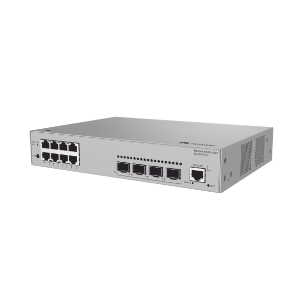 Switch de Acceso Gigabit Administrable  Capa 2 / 8 puertos 10/100/1000 Mbps / 2 Puertos 1GE SFP Uplink / ERPS / IMGP Snooping / DHCP Snooping / Administración Nube Gratis