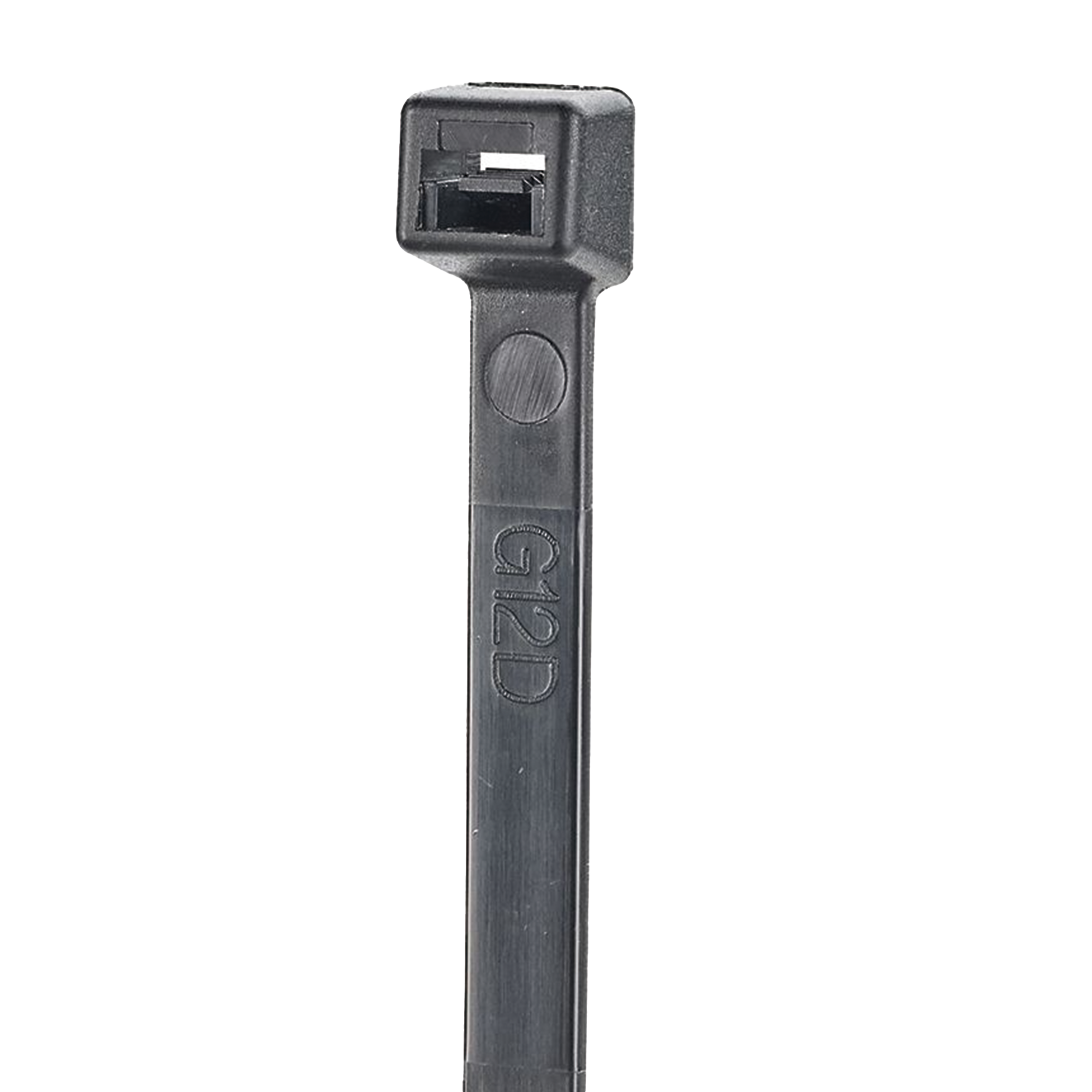 Cincho STRONGHOLD de Nylon 6.6, 1020mm largo x 9mm ancho, Color Negro Exterior, Resistente a Rayos UV, Paquete de 50 Piezas