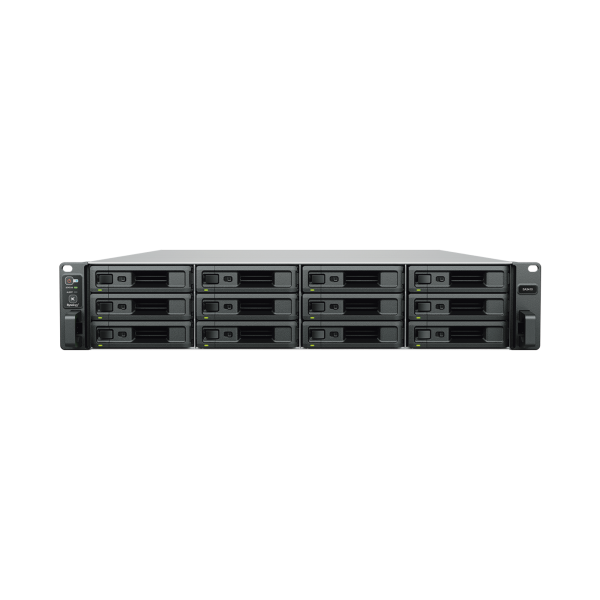 Servidor NAS para rack de 12 bahías / Expandible hasta 180 bahías / Hasta 1,536 TB