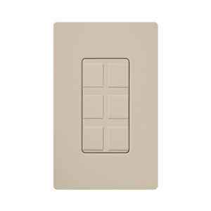Caja de pared para contactos varios, 6 mini espacios.