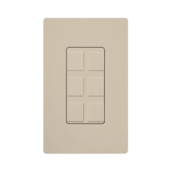 Caja de pared para contactos varios, 6 mini espacios.