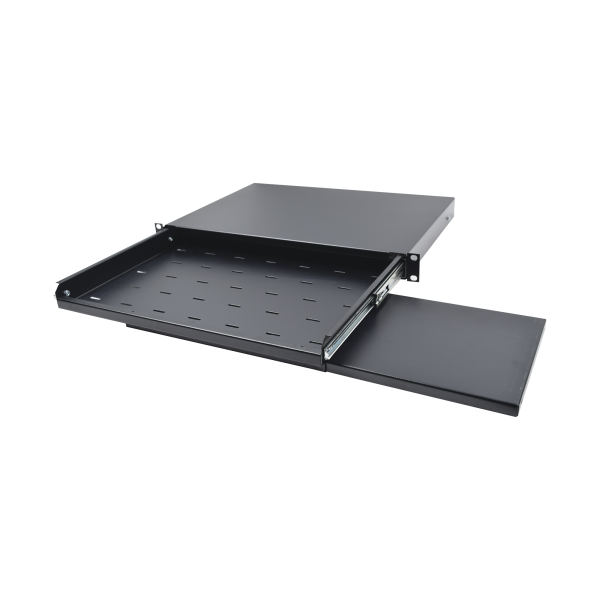 Charola Abatible para Teclado y Ratón con Rack de 19", 1UR