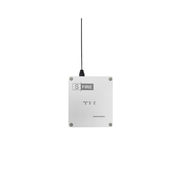 Receptor inalámbrico / 2500 metros de cobertura / 2 salidas de relevador tipo C