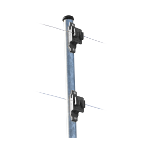 Aislador de Paso reforzado para cercos eléctricos, resistente al clima extremoso