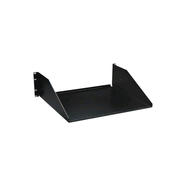 Charola Para Soportar Equipos en Racks, de 19in, Solida, 3UR, Color Negro