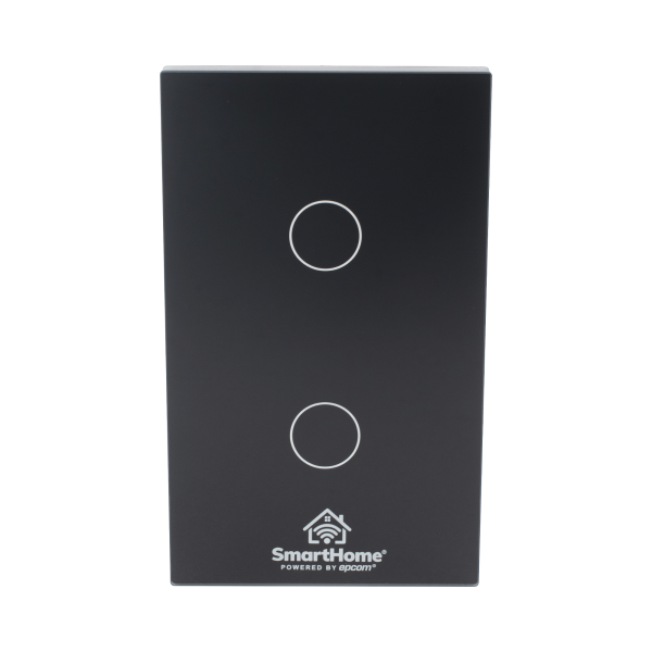 (Wifi) Apagador switch inalámbrico WIFI, control de 2 regresos de carga, 110V