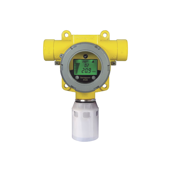 Detector Industrial De Gas, Con Sensor EC De Hidrogeno (H2) 0-1000 ppm, Salida 4-20 mA, Certificación UL/c-UL/INMETRO, Entradas 2x3/4" NPT, Carcasa Pintado De Aluminio Grado Marino, Protección Contra Intemperie De Nailon