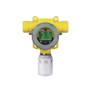 Detector Industrial De Gas, Con Sensor EC De Oxigeno (O2) 0-25% V/V, Certificación UL/c-UL/INMETRO, Entradas 2x3/4" NPT, Carcasa Pintado De Aluminio Grado Marino, Protección Contra Intemperie De Nailon