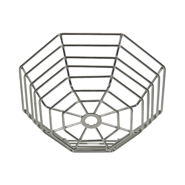 Rejilla de acero Web Stopper® para protección de detectores de humo de vandalismo y accidentes. Bajo perfil, montaje empotrado.