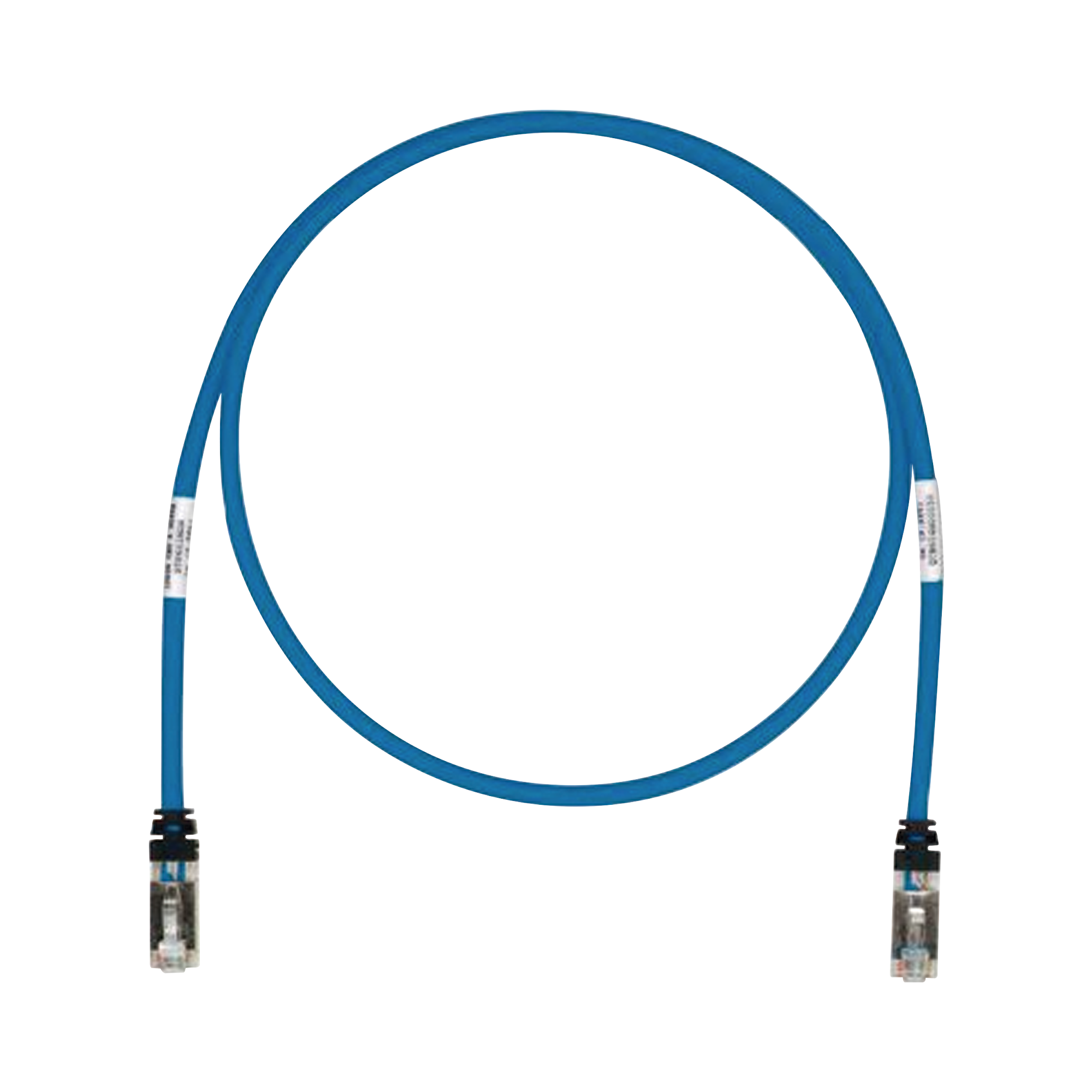 Patch Cord Cat6A, Blindado S/FTP, CM/LS0H, 10ft, Color Azul