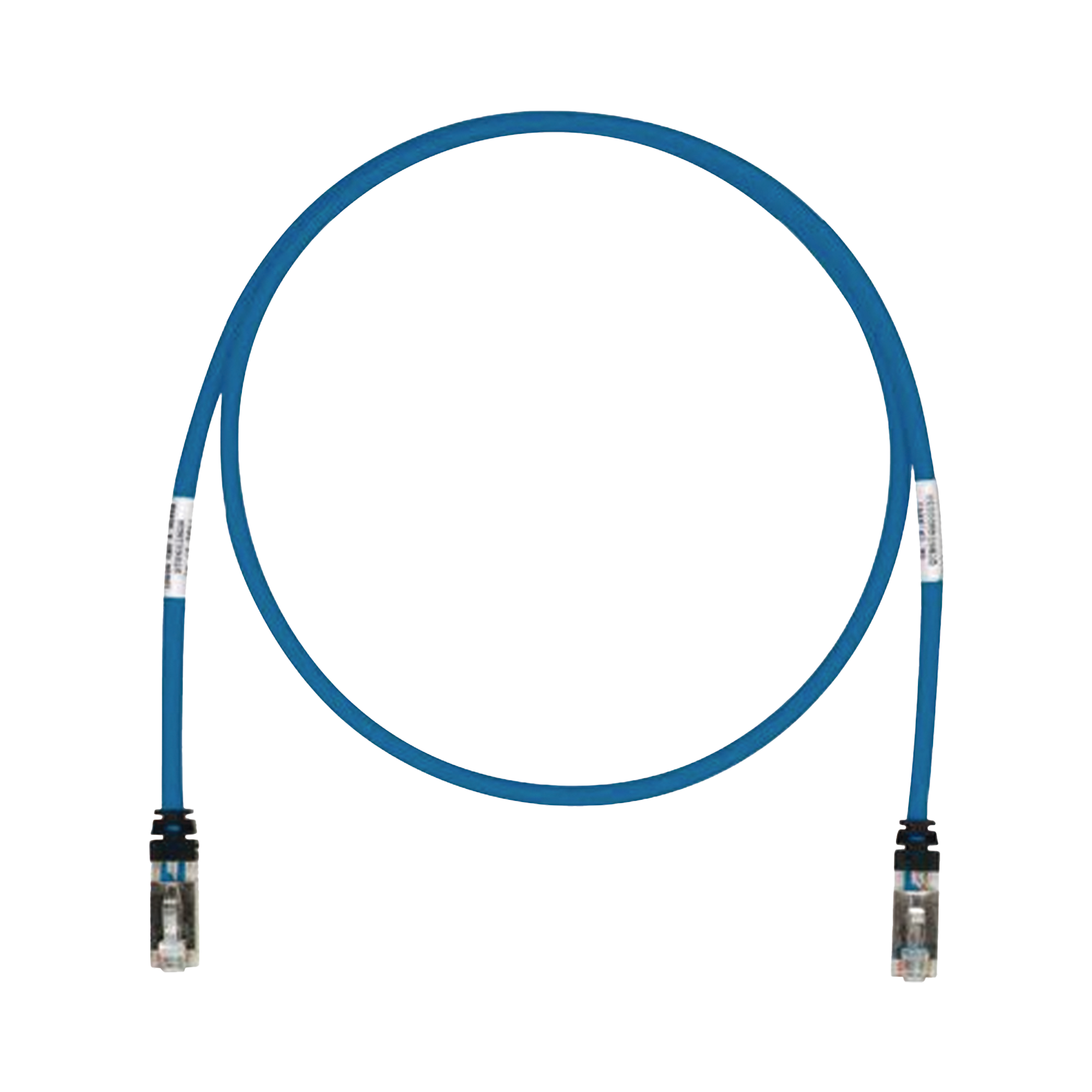 Patch Cord Cat6A, Blindado S/FTP, CM/LS0H, 10 m, Color Azul