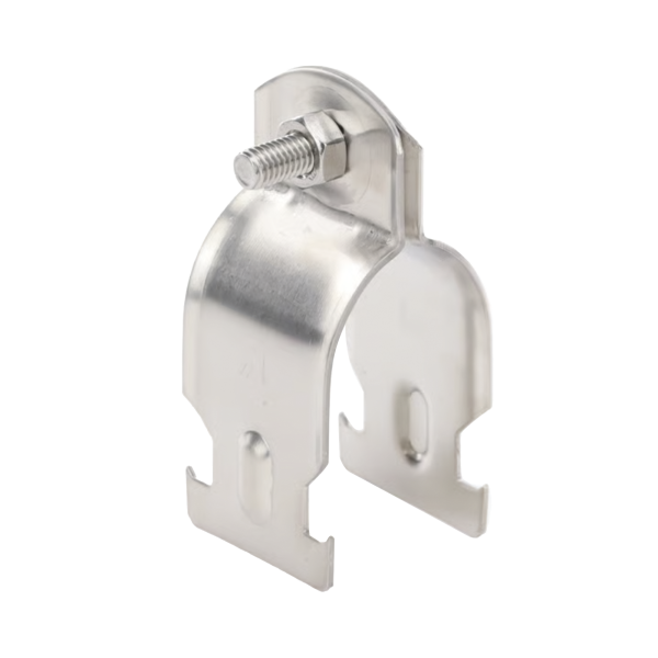 Abrazadera de Acero Inoxidable  de 1" Para Unicanal Tipo Strut