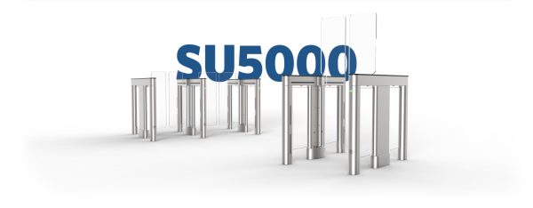 Torniquete Óptico Serie Supervisor 5000 con hojas de cristal de 46"
