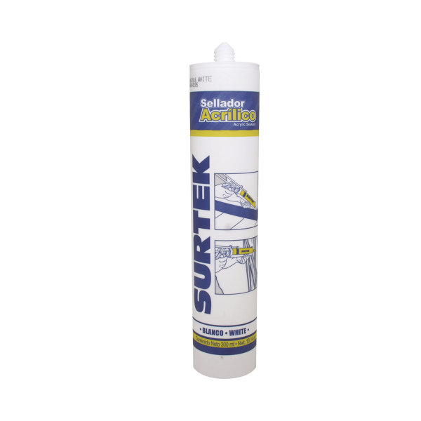 Sellado Acrílico /Color Blanco / Contenido 280 ml.