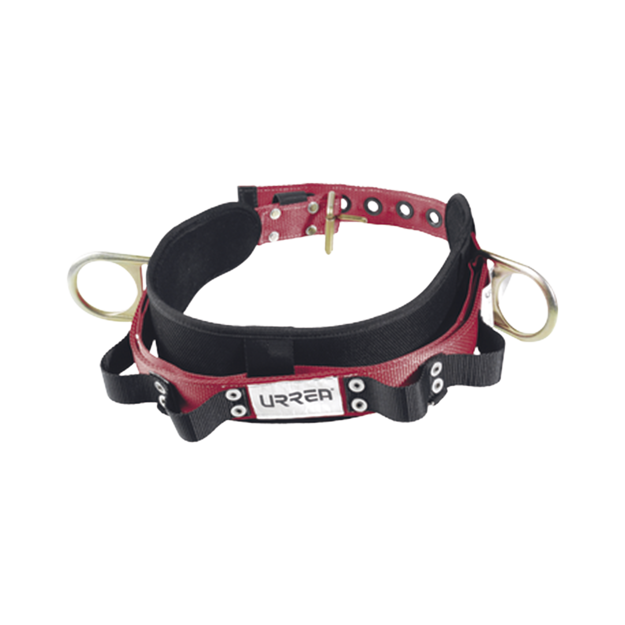 Cinturón para liniero, talla 36, con bandas para porta herramientas y dos anillos tipo D.
