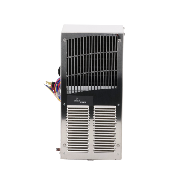 Aire Acondicionado Compacto Para Exterior, Uso en Gabinetes de Telecomunicaciones de Grado Industrial, Frío T15, 800 BTU, 115 Vca, de Acero Inoxidable 304, Color Gris