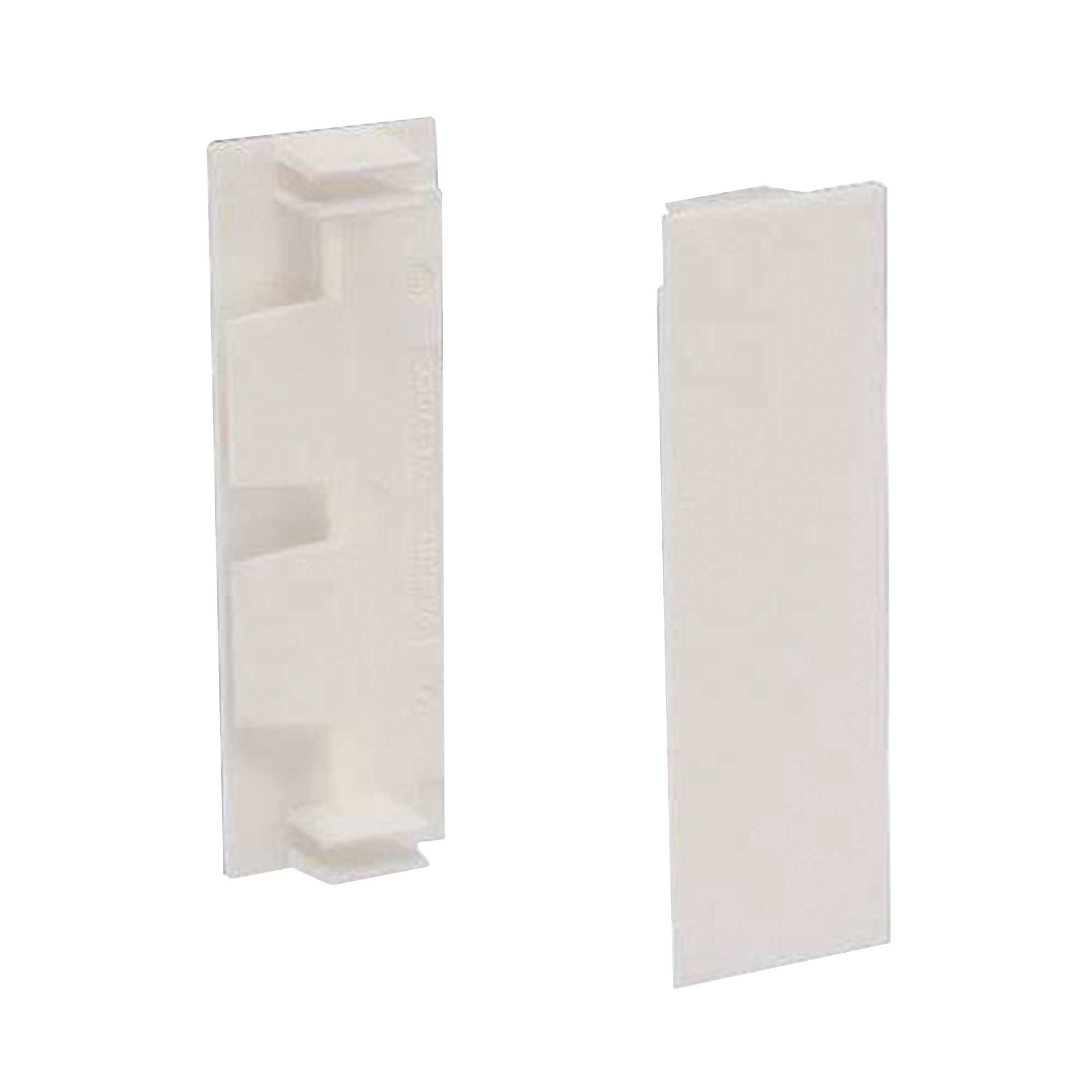 Unión recta de tapa, para uso con canaleta T70, Material PVC Rígido, Color Blanco Mate