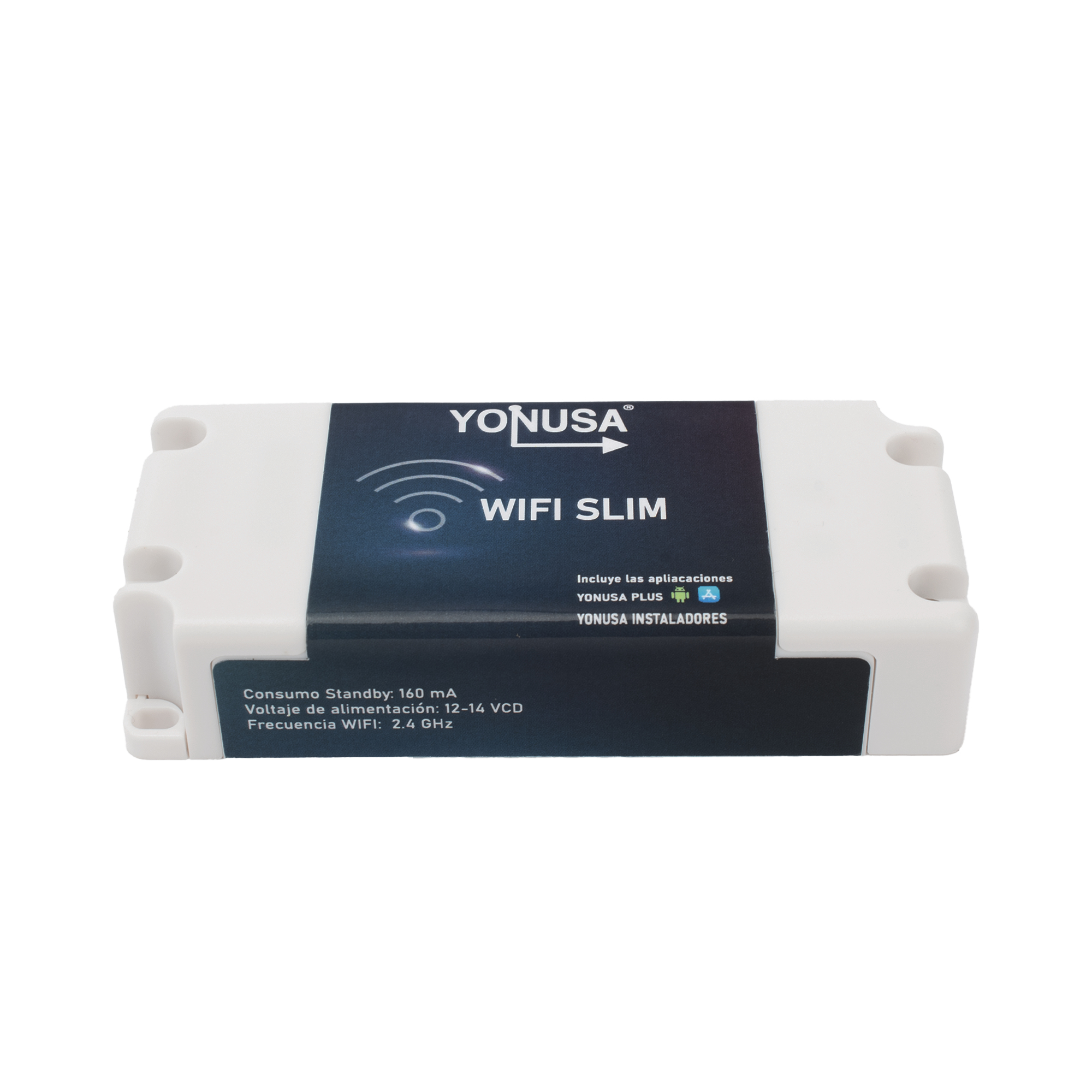 Modulo WIFI SLIM para uso en Energizadores YONUSA / Aplicación sin costo / Botón de Pánico