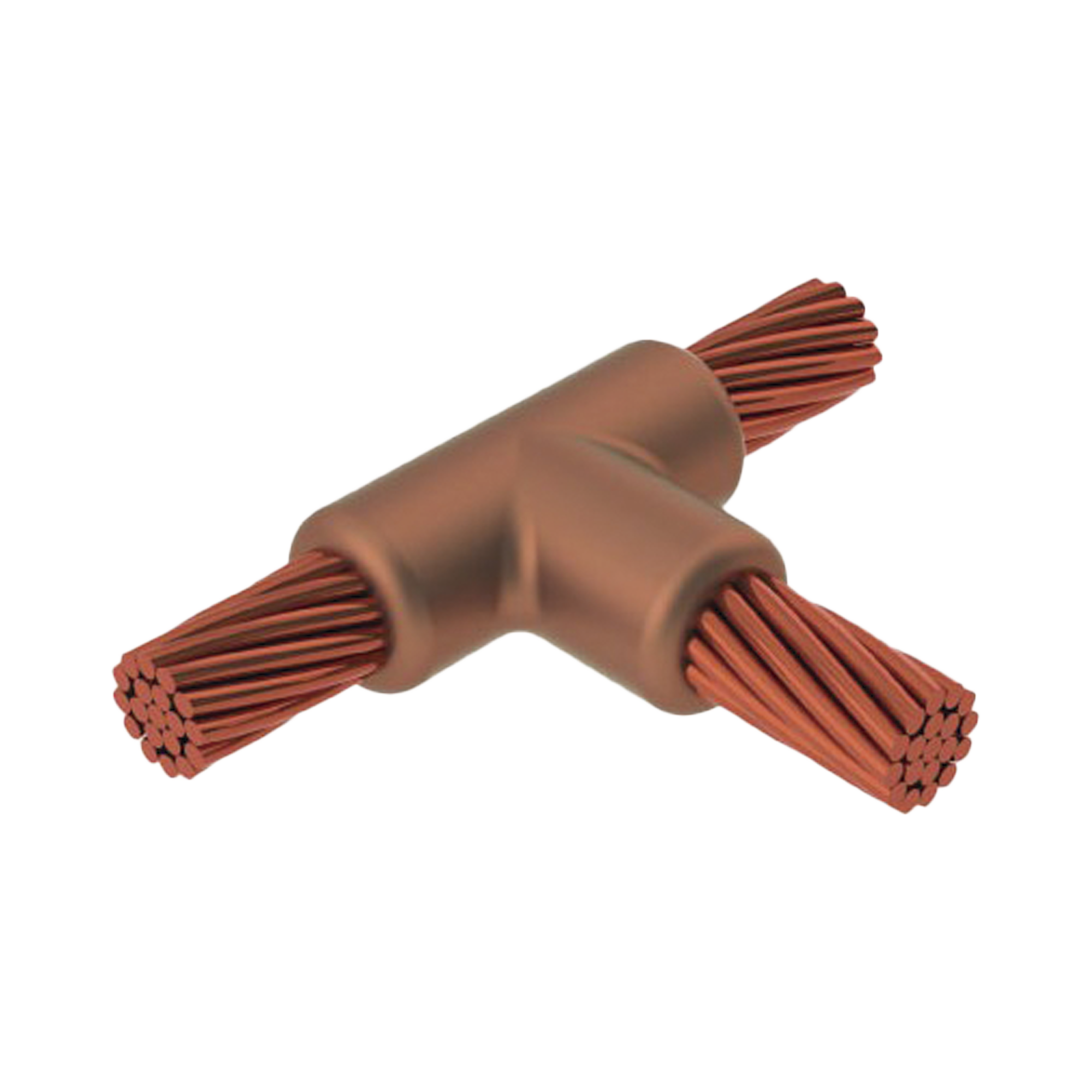 Molde para Soldadura Exotérmica tipo T para cable 2/0 AWG - 2/0 AWG.