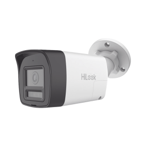 [Audio Bidireccional + Dual Light + ColorVu] Bala TURBOHD 2 Megapixel (1080p) / Lente 2.8 mm / 30 mts IR EXIR + 20 mts Luz Blanca / Micrófono y Bocina Integrado / Exterior IP67 / Metal / dWDR