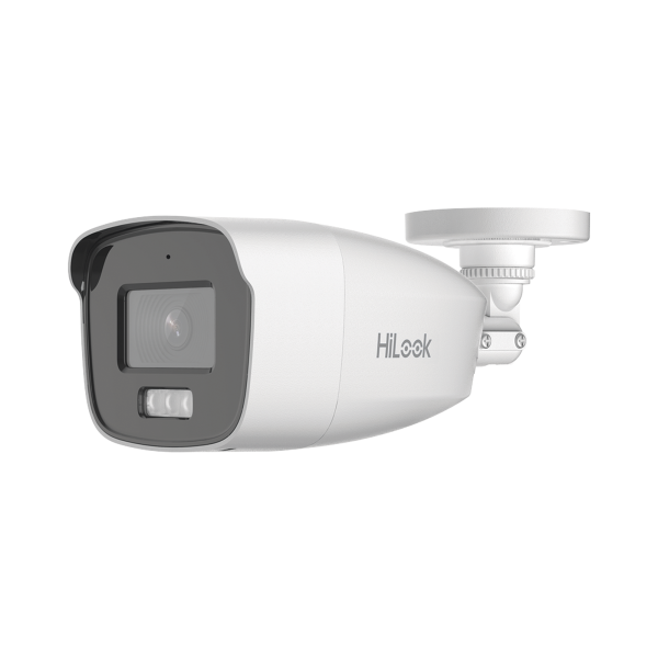 [Dual Light + ColorVu] Bala TURBOHD 2 megapixel / 40 mts IR + 40 mts luz blanca / Lente 2.8 (101¬∞ de Visión) / Exterior IP66 / Audio por Coaxitron / TVI-AHD-CVI-CVBS / Metal / Smart-Hybrid light
