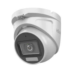 [Dual Light + ColorVu] Turret TURBOHD 2 megapixel / 30 mts IR + 20 mts luz blanca/ Lente 2.8 (100¬∞ de Visión) / Exterior IP66 / Audio por Coaxitron / TVI-AHD-CVI-CVBS / Metal / Smart-Hybrid light