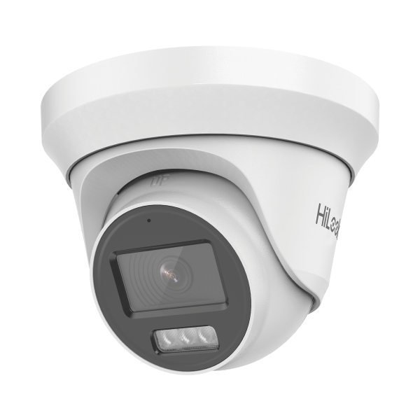 [Dual Light + ColorVu] Turret TURBOHD 2 megapixel / 40 mts IR + 20 mts luz blanca/ Lente 2.8 (100¬∞ de Visión) / Exterior IP66 / Audio por Coaxitron / TVI-AHD-CVI-CVBS / Metal