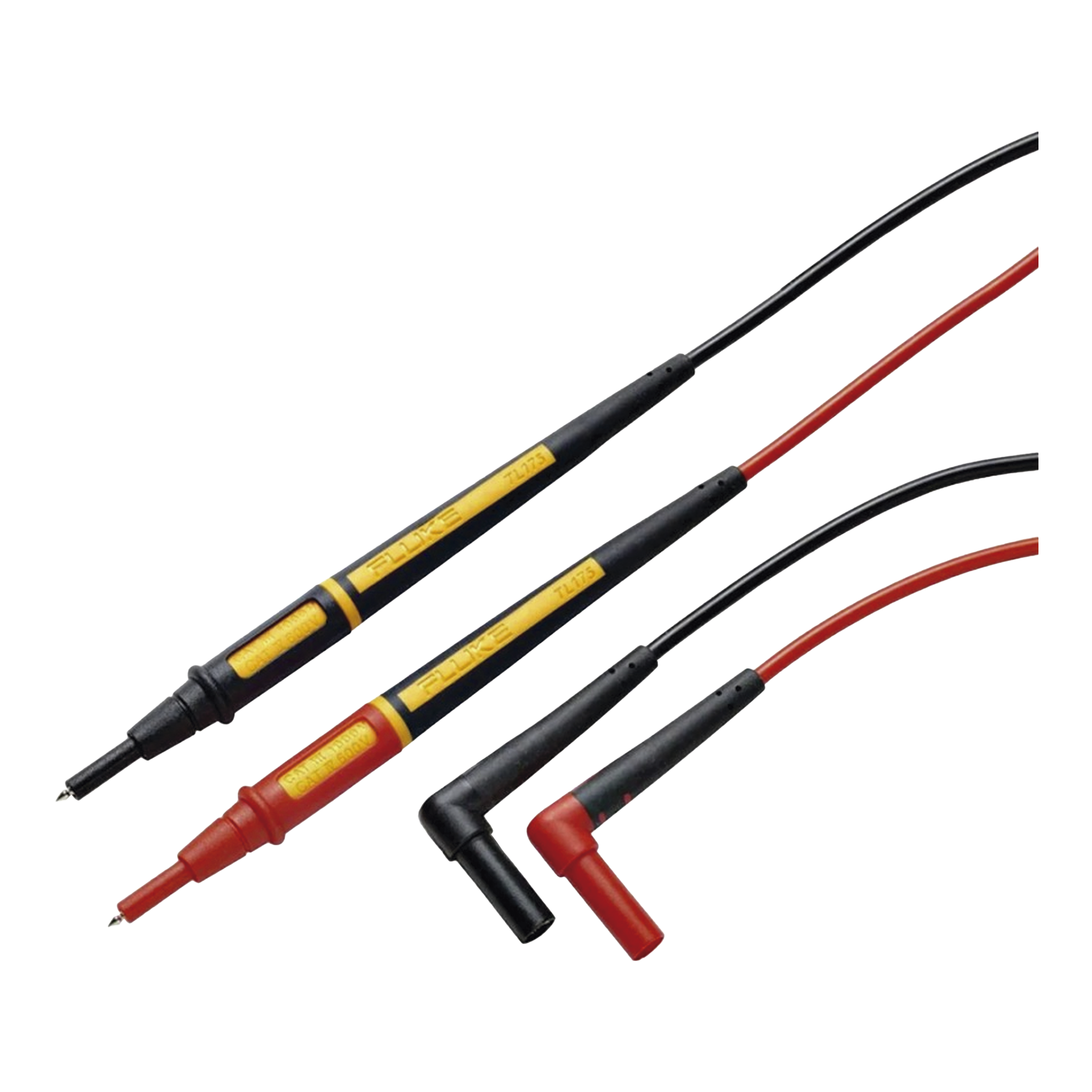 Puntas de Prueba TwistGuard™ con Cables de Silicona con Doble Aislamiento, CAT II, CAT III, CAT IV