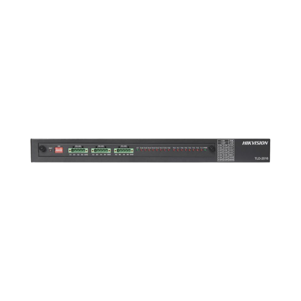 Detector de Luces de Tráfico TLD-2016-6 / 16 Canales / RS485 / Salida DC 5V / SCM para Detección y Comunicación / Protecciones de Voltaje