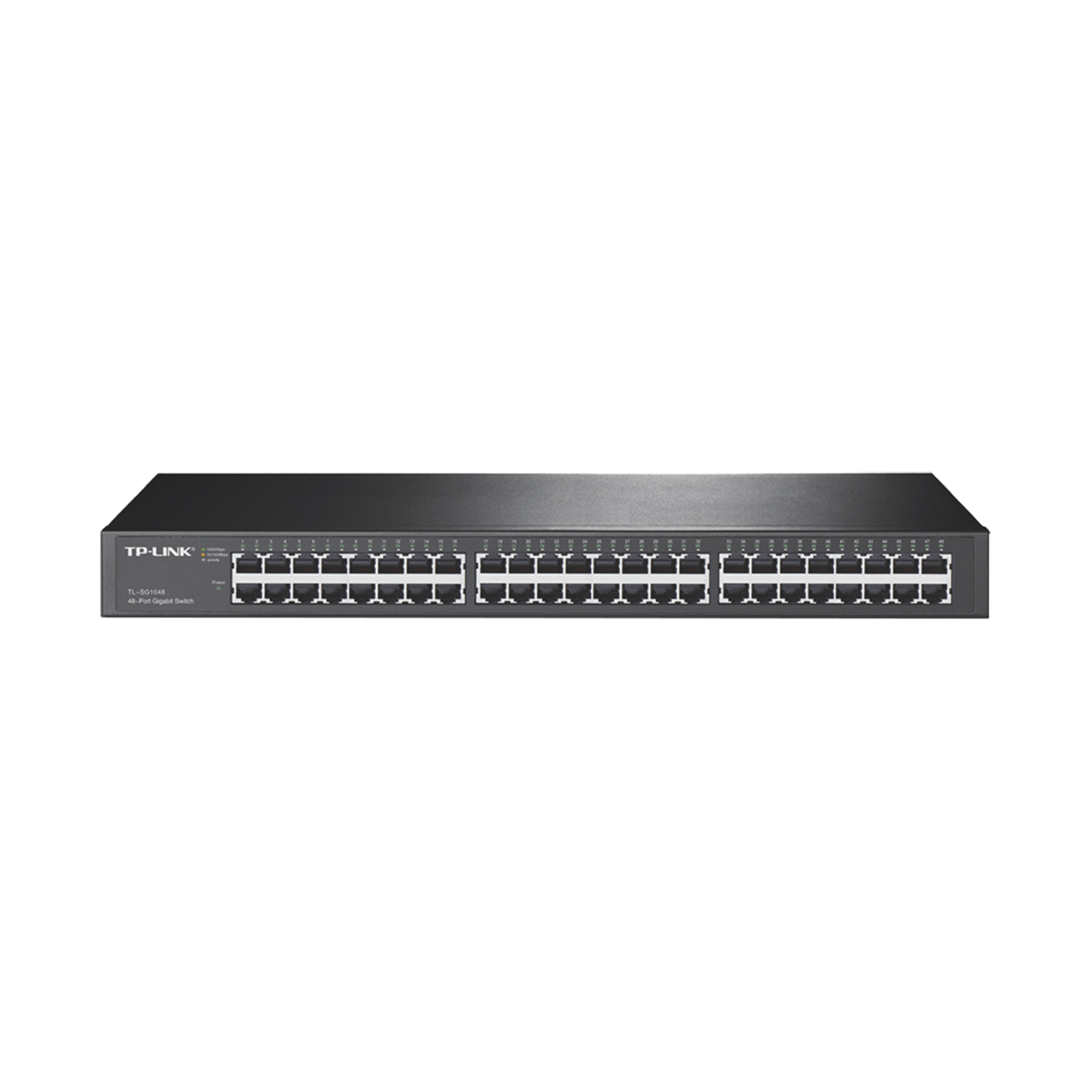 Switch Gigabit no administrable de 48 puertos 10/100/1000 Mbps