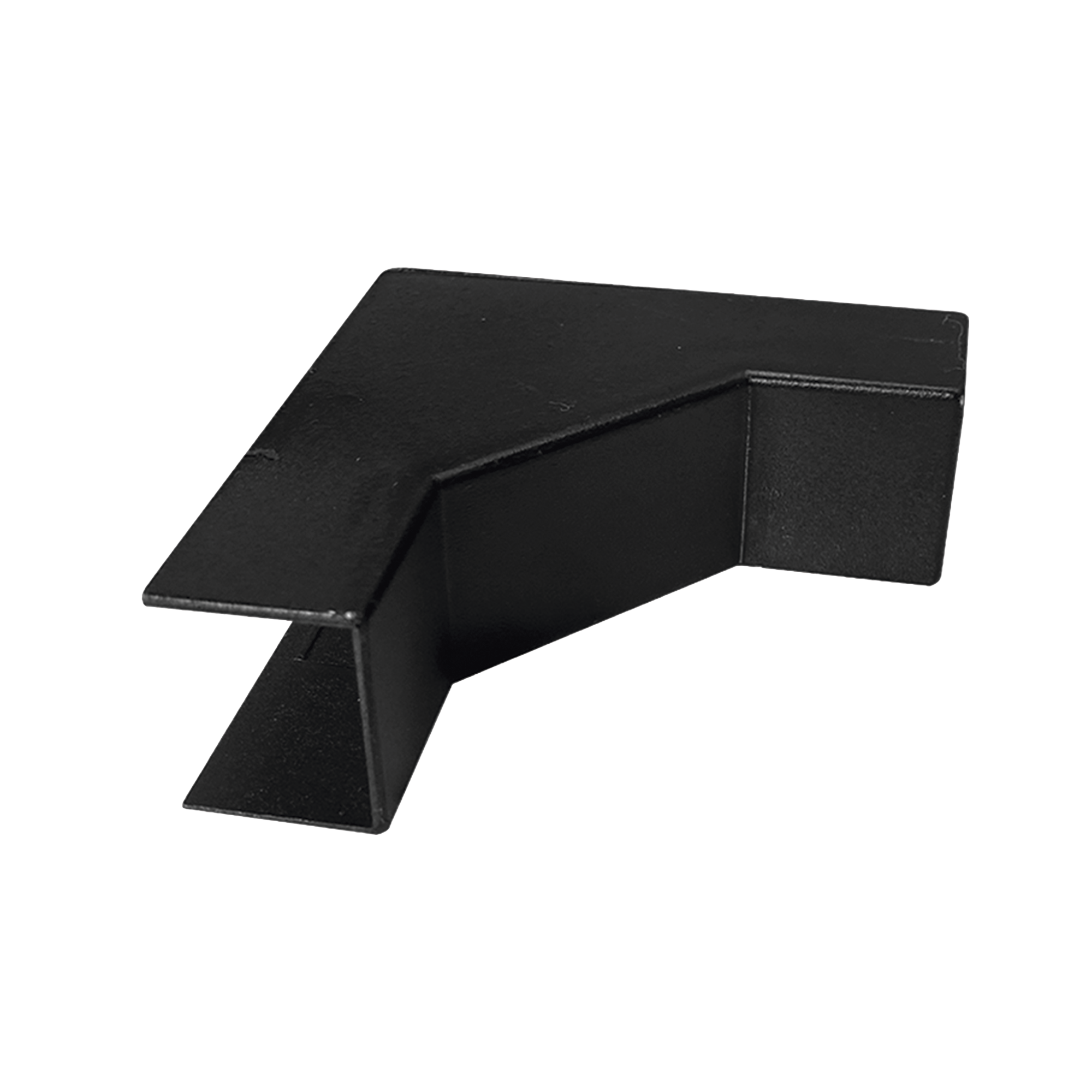 Esquinero Interior Color Negro de PVC Auto Axtinguible, Para Canaleta TMK-1720-N-CC (5220-02003)