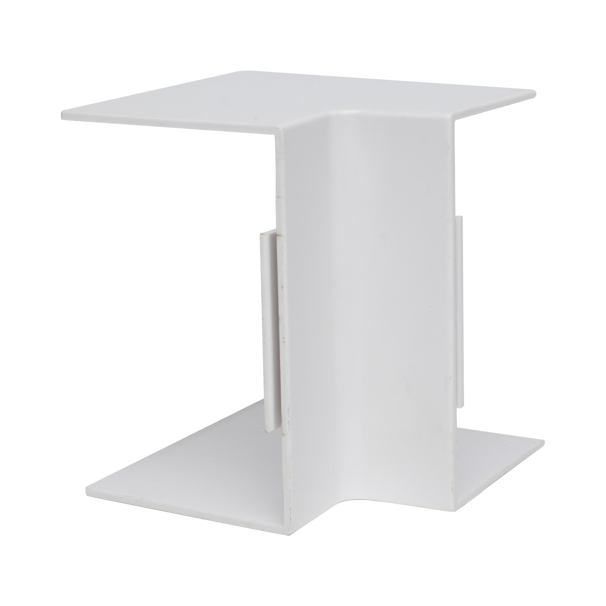 Esquinero Interior Color Blanco de PVC Auto Axtinguible, Para Canaleta TMK-4577 (5520-02001)