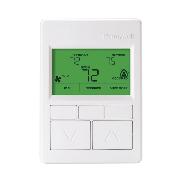 Sensor de temperatura y humedad para pared ZIO Plus LCD/SYLK , 2 hilos , proteccion por password  horarios programables