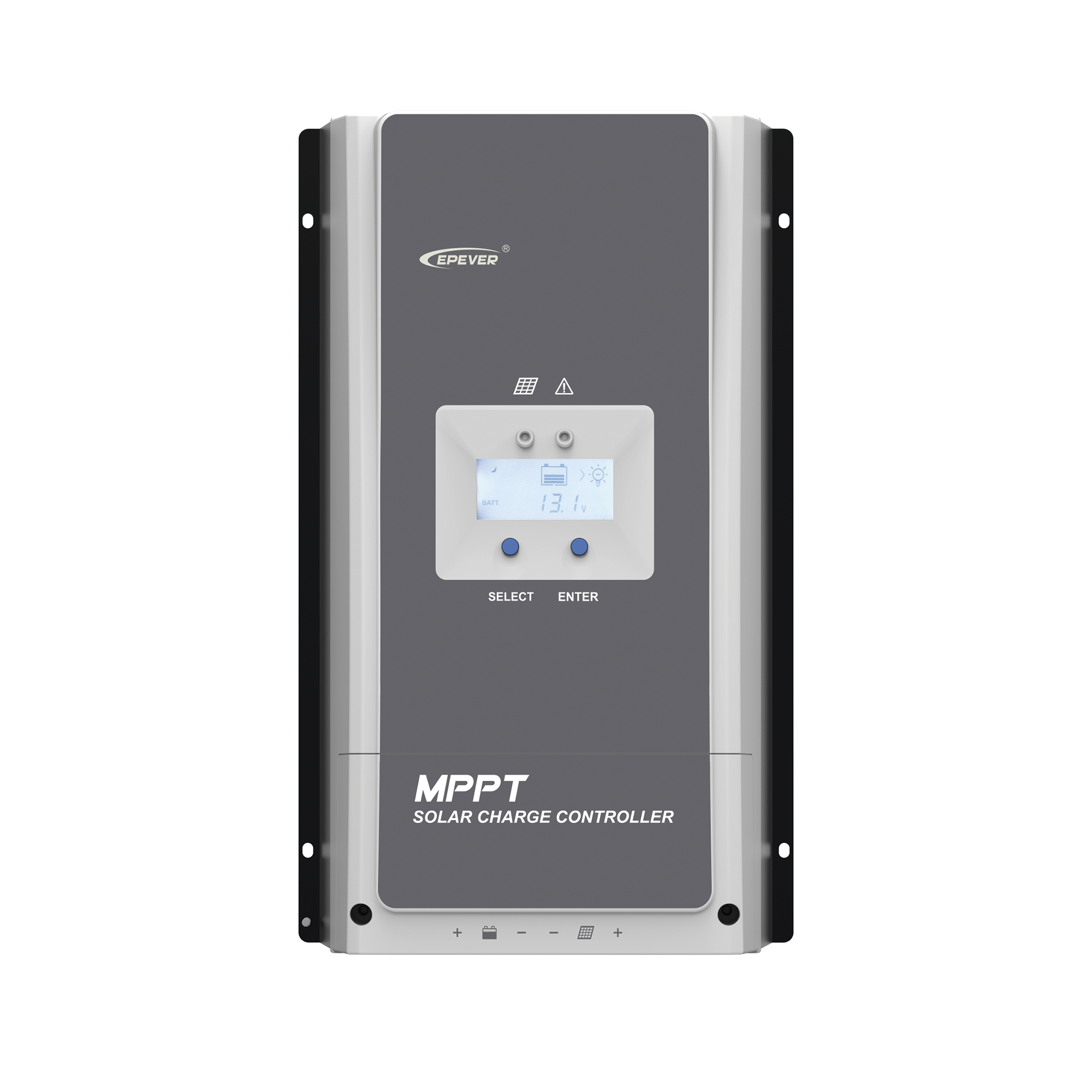 Controlador Solar MPPT 60A 12/24/36/48V, Máximo Voltaje de Circuito Abierto Voc 200Vcc, Configurable para Baterías de Litio