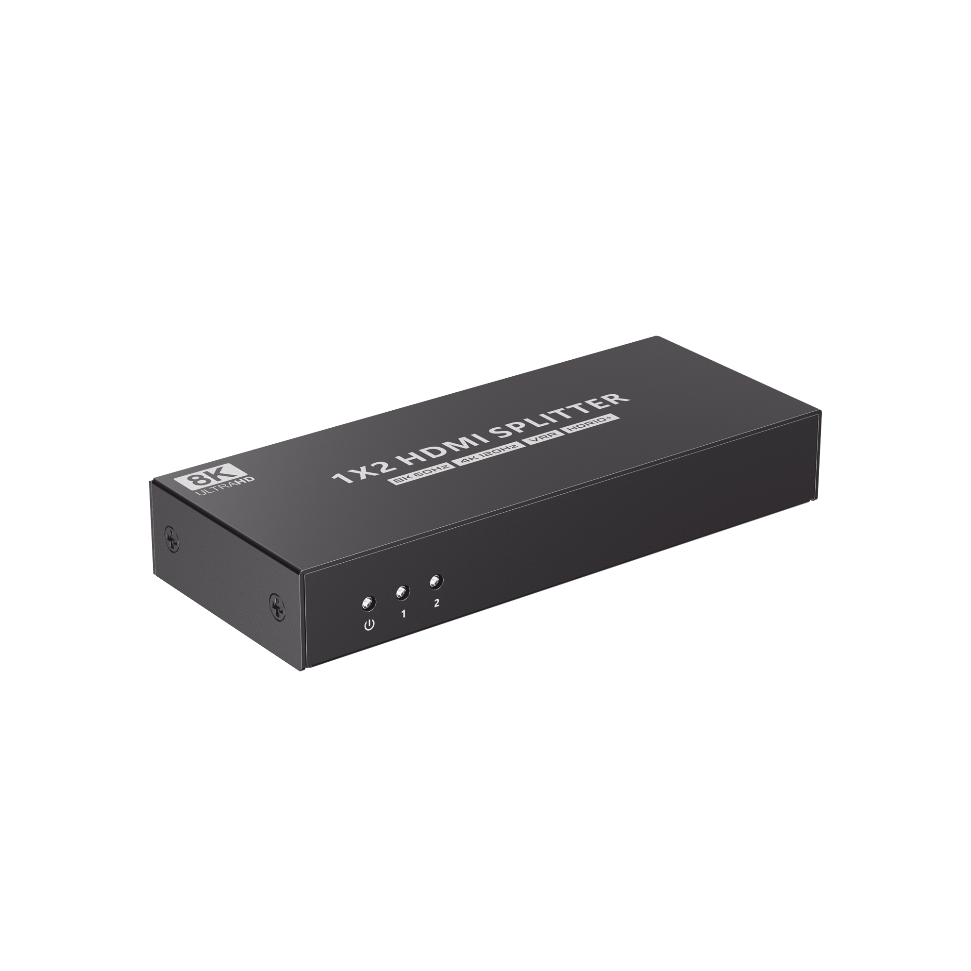 Splitter HDMI 1x2 | Velocidad de trasmisión 48 Gbps| Resolución 8k | Salida de audio| HDCP 2.3
