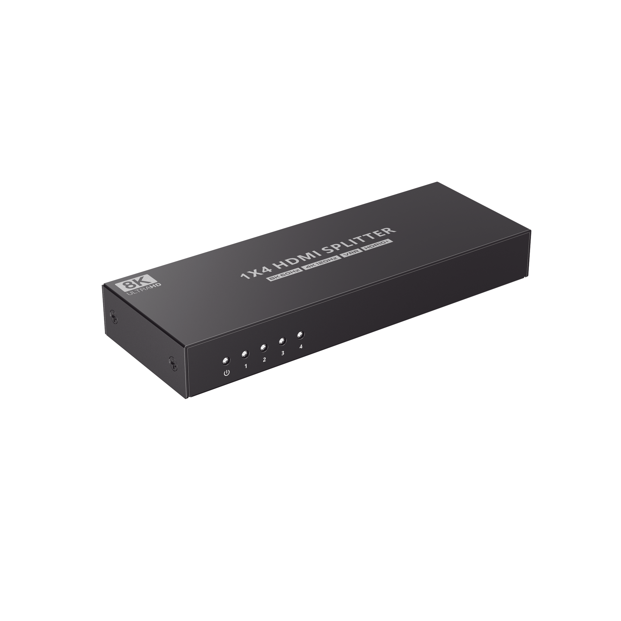 Splitter HDMI 1X4 | Velocidad de trasmisión 48 Gbps| Resolución 8K | Salida de audio| HDCP 2.3