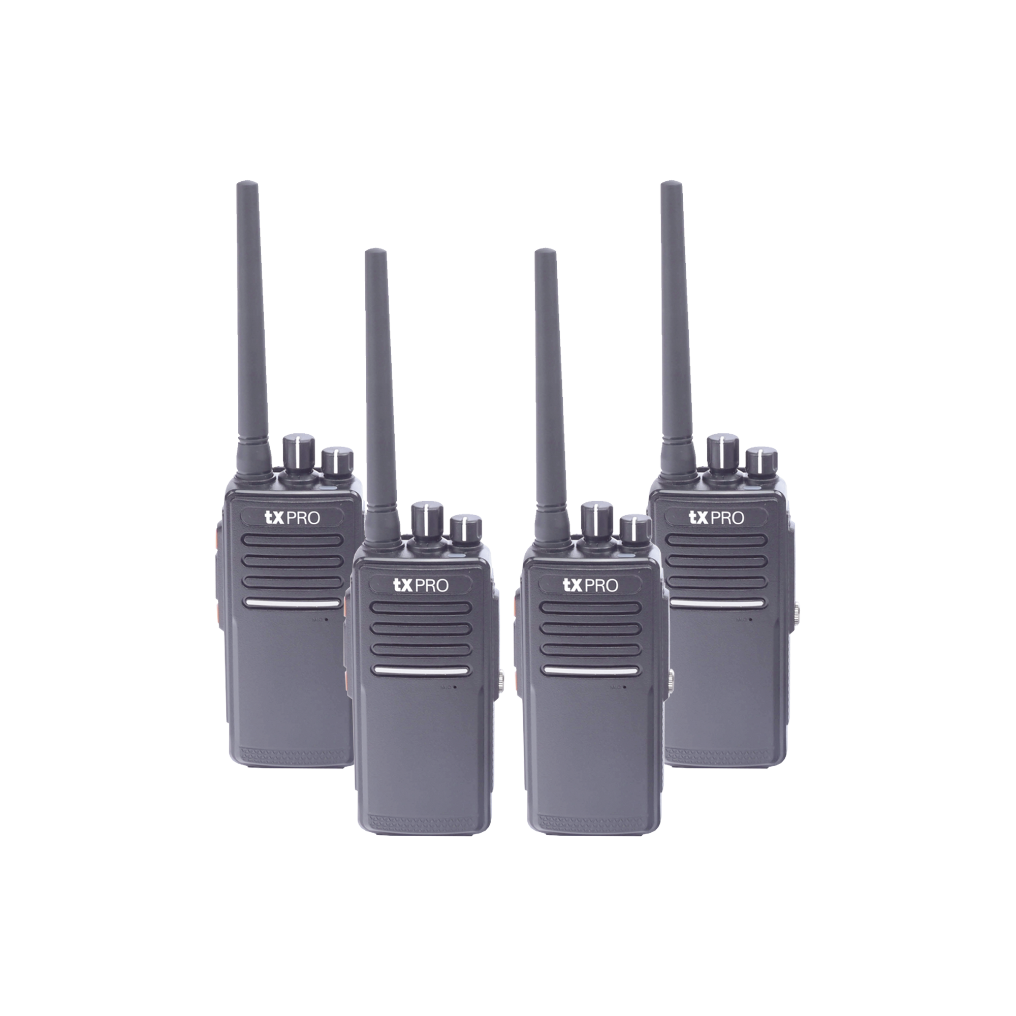 KIT de 4 radios TX680AU y dos cargadores adicionales