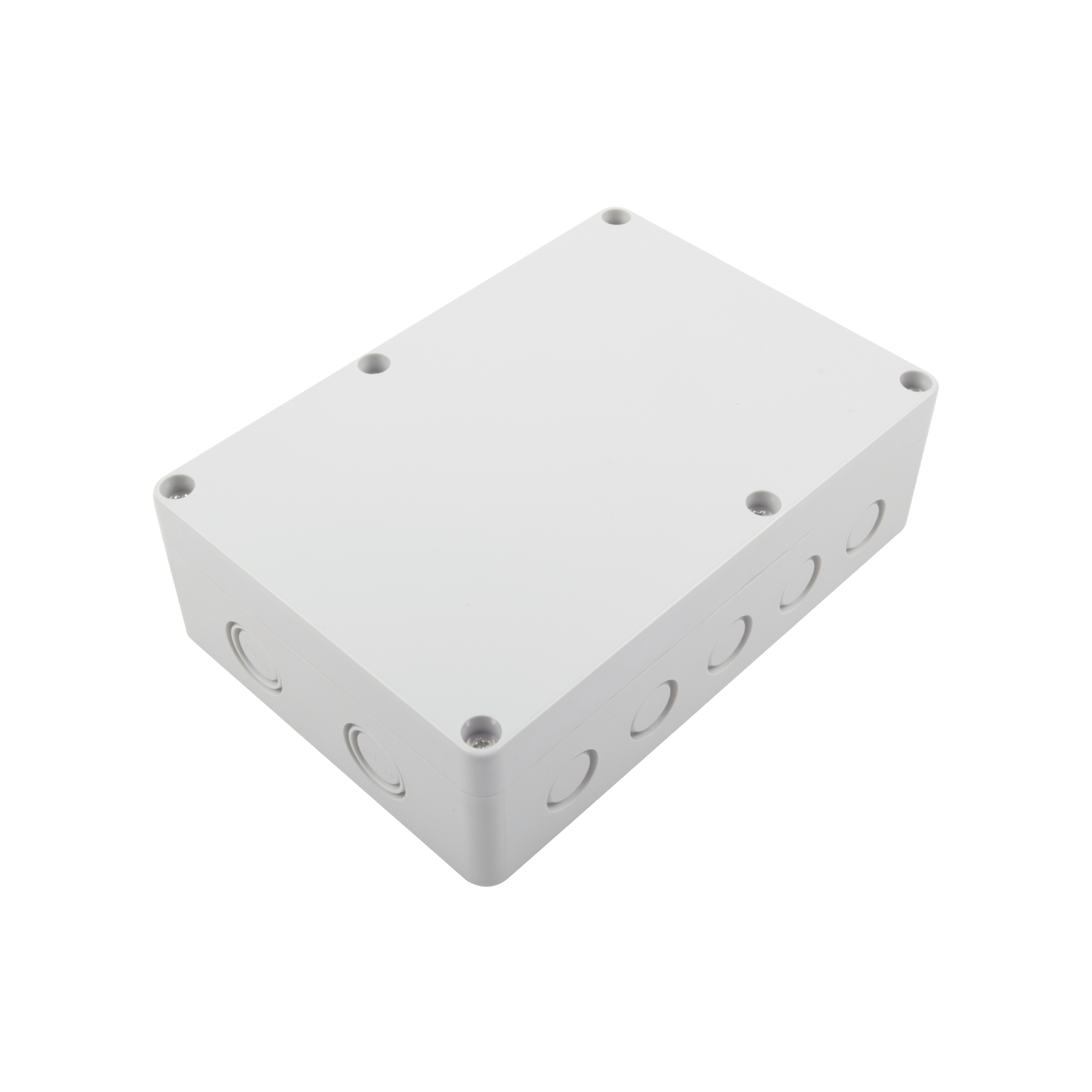 Gabinete Plástico para Exterior (IP65) de 180 x 125 x 57 mm Cierre por Tornillos.