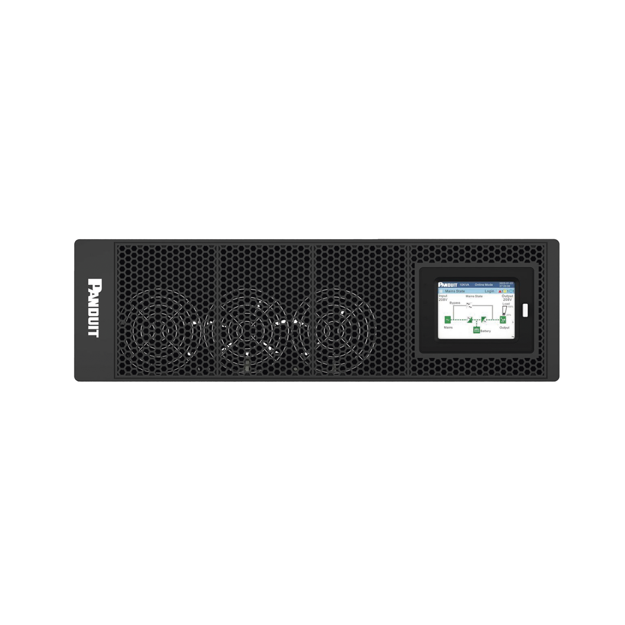 UPS SmartZone de 5000 VA/5000 W, Online Doble Conversión, Entrada 208/240 Vca NEMA L6-30P, Onda Senoidal Pura, 6 UR, Con 4 Tomas NEMA L6-30R, Incluye Tarjeta de Red y Kit de Rieles