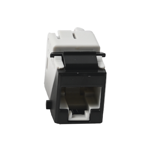 Jack UltraMAX Cat6A, UTP, Tipo Keystone, Color Negro, Punch Down