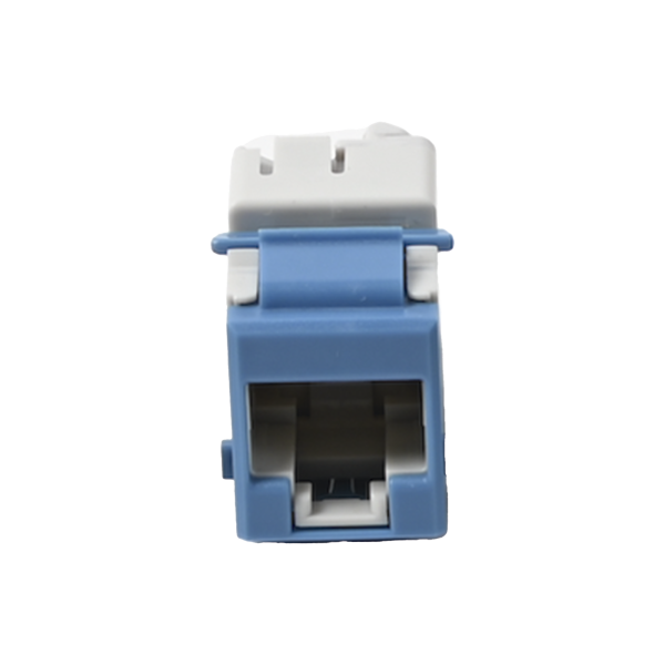 Jack UltraMAX Cat6A, UTP, Tipo Keystone, Color Azul, Punch Down