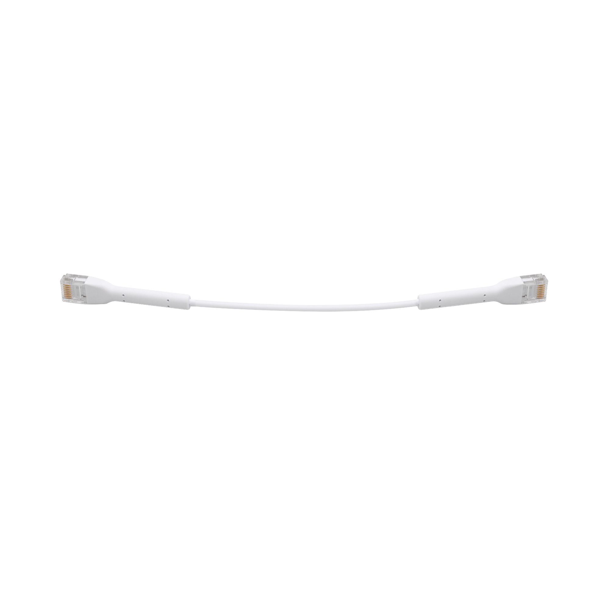 UniFi Ethernet Patch Cable Cat6 de 22 cm, color blanco