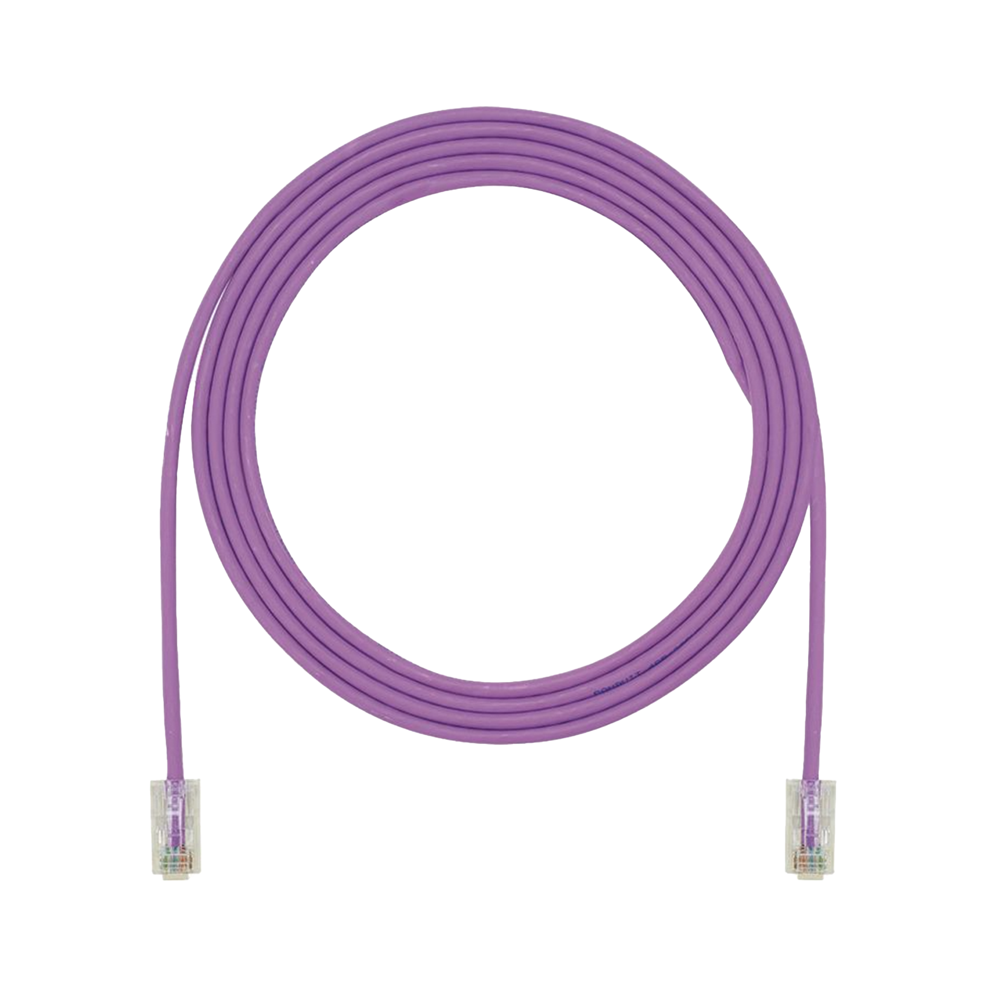 Cable de Parcheo UTP, Cat6A, 24 AWG, CM, Color Violeta, 15ft