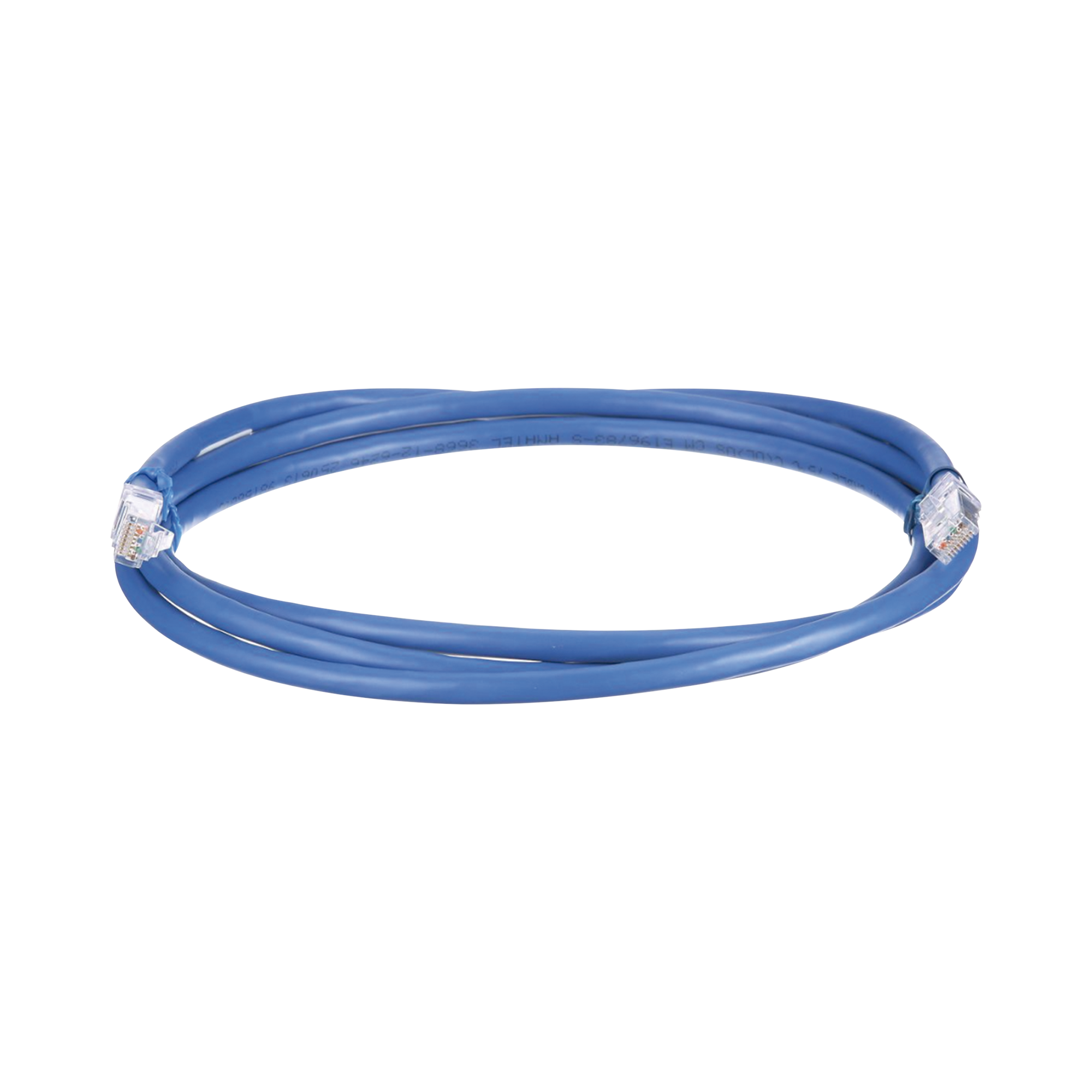 Cable de Parcheo UTP, Cat6A, 24 AWG, CM, Color Azul, 20ft